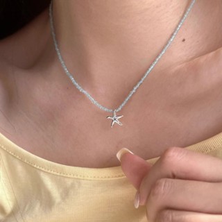 แฟชั่น Ocean Series Summer Sea Breeze สร้อยคอปลาดาวสําหรับผู…