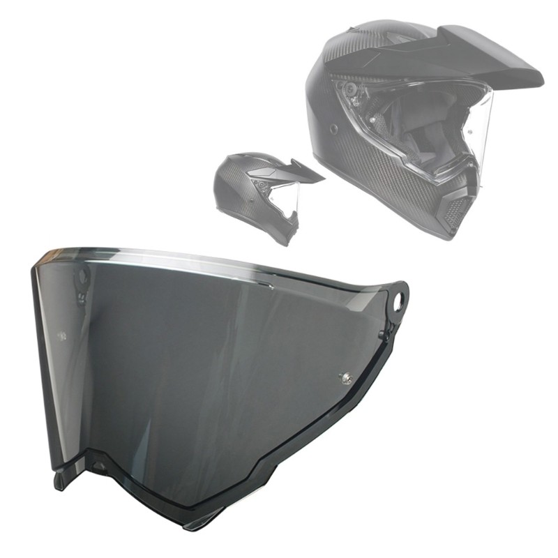 EDB * หมวกกันน็อคมอเตอร์ไซค์เลนส์ Visors สําหรับ AX9 Riders UV ป้องกัน PC Shield ปรับได้