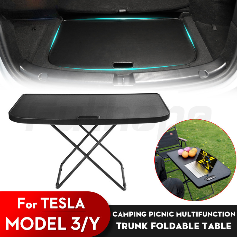 สําหรับ Tesla รุ่น 3 Y 2018-2024 Highland โต๊ะ Trvael พับทํางาน Rest Camping Board