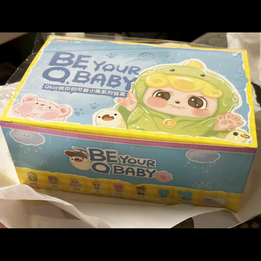【พร้อมส่ง】q.kid be your q.baby series jotoys q kid art toy 🇹🇭Q baby ของแท้💯 กล่องสุ่ม ตุ๊กตา ของเล่น