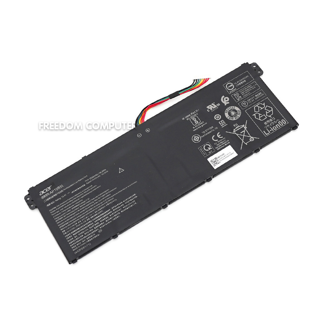 แบตเตอรี่โน๊ตบุ๊ค(แท้) AP19B5L ACER Aspire A515-43 A515-44 BATTERY NOTEBOOK