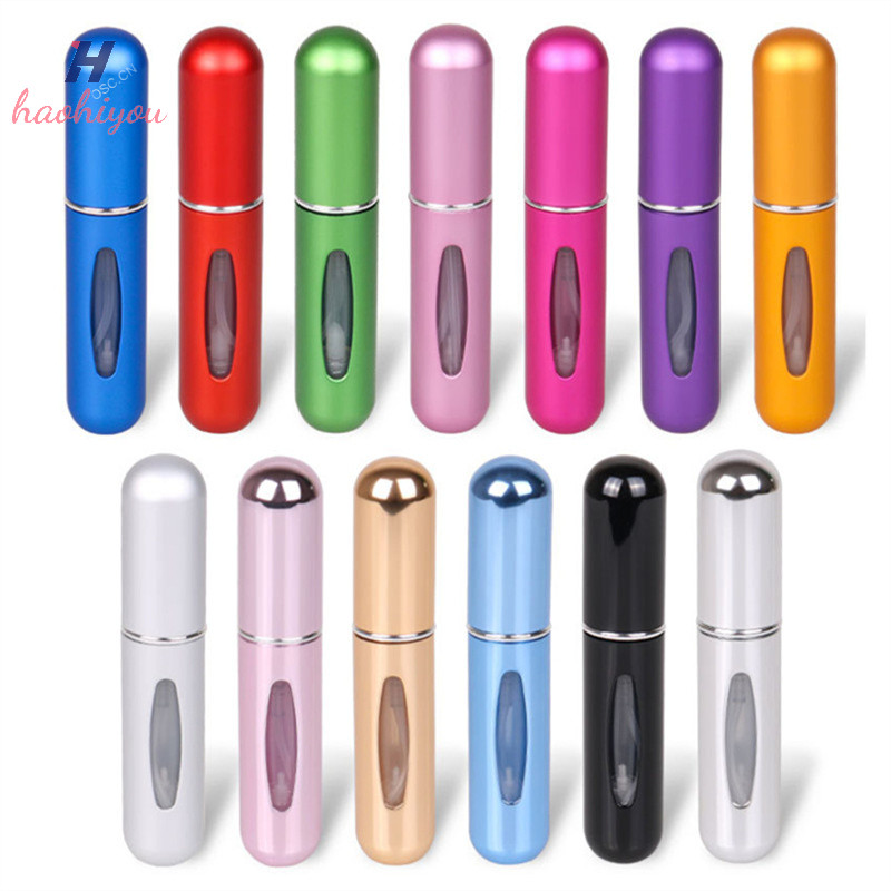 <haohiyou> Travel Portable Mini Refillable Bottle Scent Pump 5ml Nice