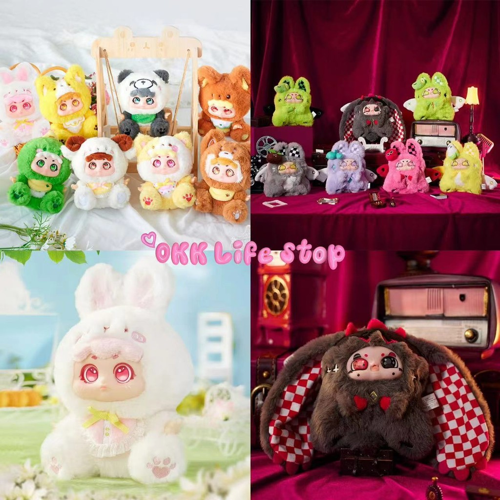 OKK Life Stop(A046)*พร้อมส่งในไทย*โมเดลตุ๊กตาฟิกเกอร์ ปาร์ตี้สวนสัตว์ ของเล่นตุ๊กตาน่ารัก ของขวัญวันเกิด