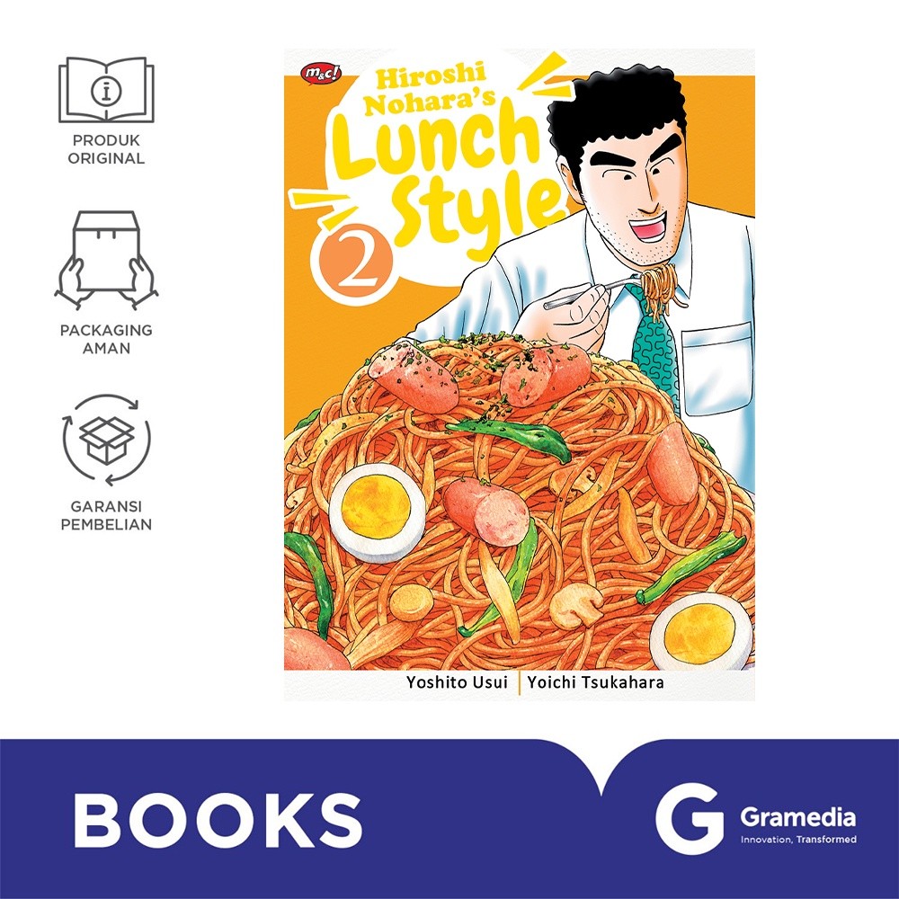 Gramedia Surabaya - สไตล์อาหารกลางวันของ Hiroshi Nohara 02