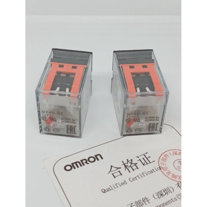ราคาถูก! รีเลย์ ของแท้ใหม่  MY4N-GS 12VDC 24VDC  220vac MY4GS  12VAc 24vac ราคา ถูกที่สุด ดีลบีเคเค แกลเลอรีภาพที่ 7