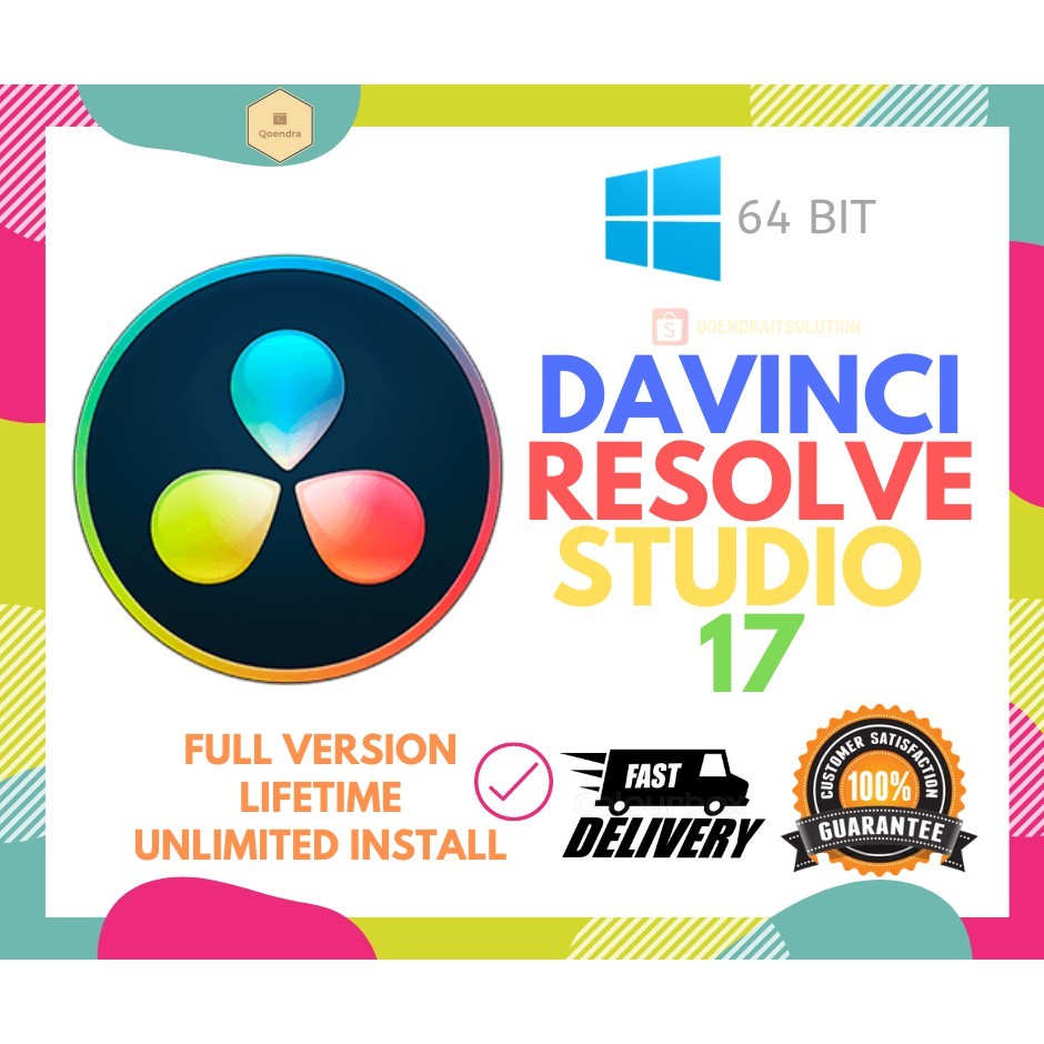 🔥HOT🔥 DaVinci Resolve Studio v17 | Lifetime | Full Version Offline