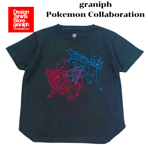 เสื้อยืด Graniph Pokemon แบรนด์ design tshirts store graniph (ญี่ปุ่น) ไซส์:130