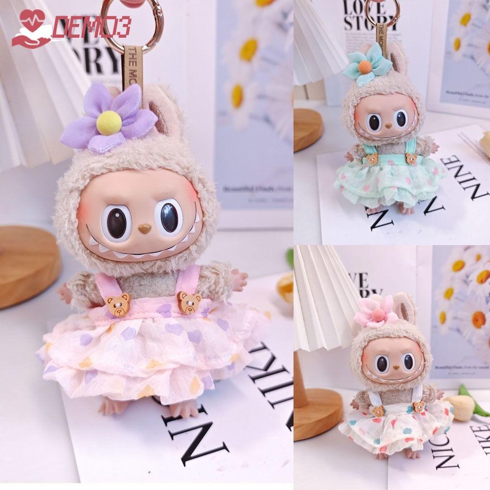 [DEMO3] เสื้อผ้าตุ๊กตา Labubu เวลาเพื่อ Chill Filled ตุ๊กตา Cos ชุดตุ๊กตาอุปกรณ์เสริม, Handmade Multi-color Kawaii ตุ๊กตาเสื้อสําหรับ 17 ซม. Labubu ตุ๊กตา