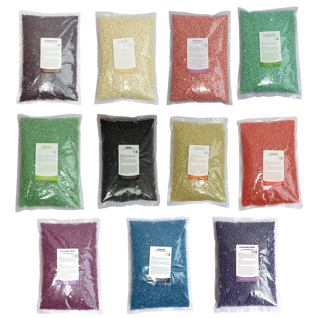 [besteffy1] 500g 17.5Oz Hard Beans กําจัดขน Depilatory Home Back Chest บิกินี่แว็กซ์
