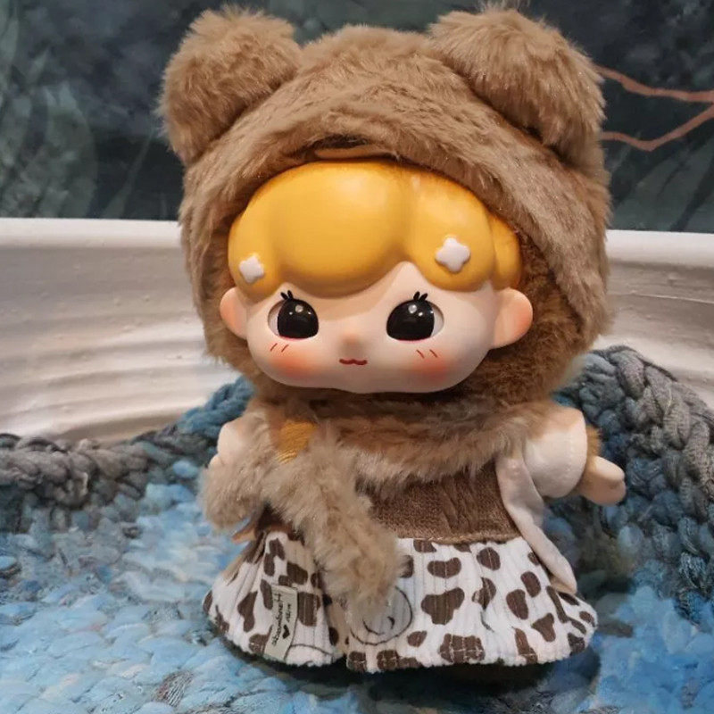 Baby Billie/20cm Rompers ตุ๊กตาการ์ตูนชุดเปลี่ยนตุ๊กตาผ้าฝ้ายเสื้อผ้าตุ๊กตาเสื้อผ้าเด็กกระโปรงสายรัดแฟชั่น