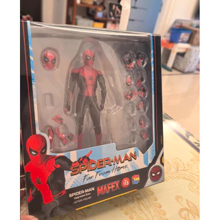 Ct ของเล่น Mafex Spider Man No.194 Action Figure SHF Miles Morales CT ของเล่น Mafex147 Symbiote Spiderman Noir