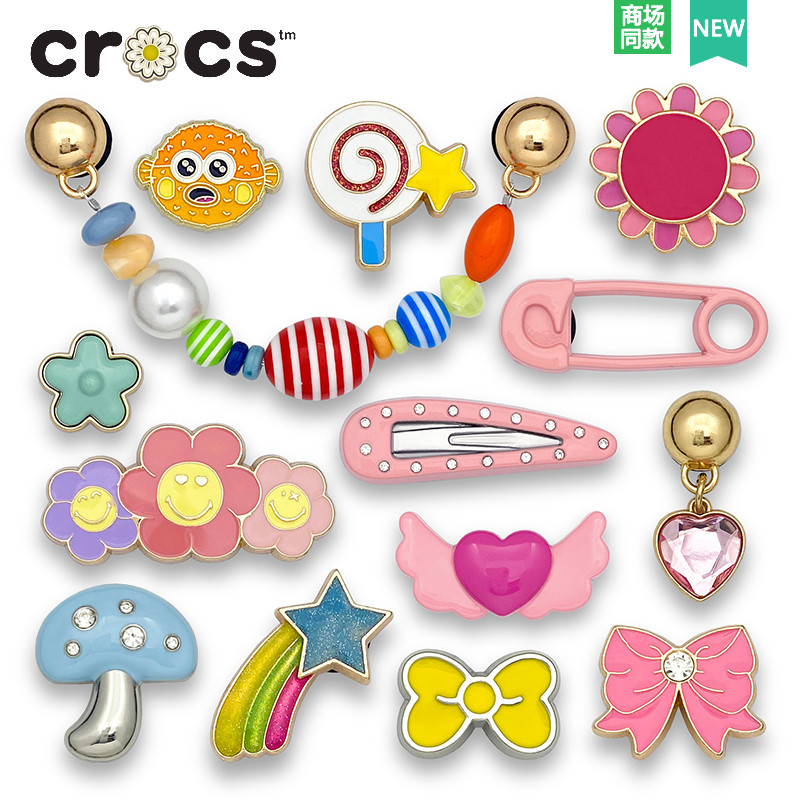 jibbitz crocs metal Pink Kuromi Barbie  jibbitz crocs เกาหลี crocs jibbitz jibbitz crocs ของแทั