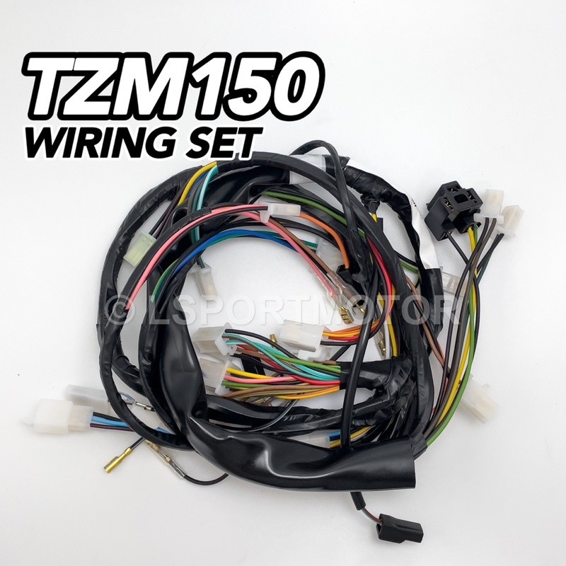YAMAHA TZM150 WIRING SET 4AP-H25-00 HARDENNESS HARNESS WAYARING WAYERING WIRE TZM 150