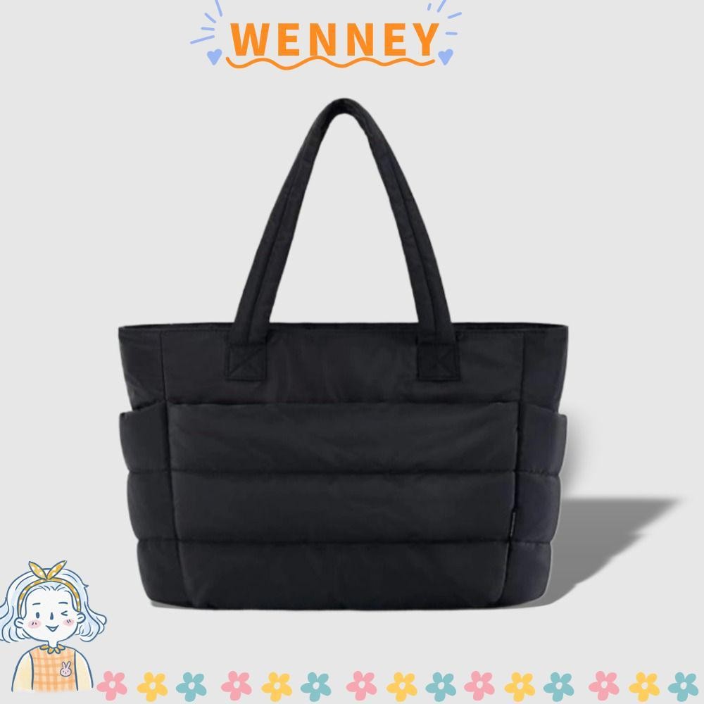 กระเป๋าถือผู้หญิง WENNY, Casual ความจุขนาดใหญ่ Tote Bag, แฟชั่นหลายกระเป๋า Commuting กระเป๋าสําหรับการเดินทางทํางาน Beach Gym Store
