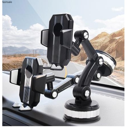 ที่วางโทรศัพท์ในรถ หมุนได้ 360 องศา ปรับได้3ระดับ ติดได้ทั้งหน้าคอนโซลและกระจกรถ