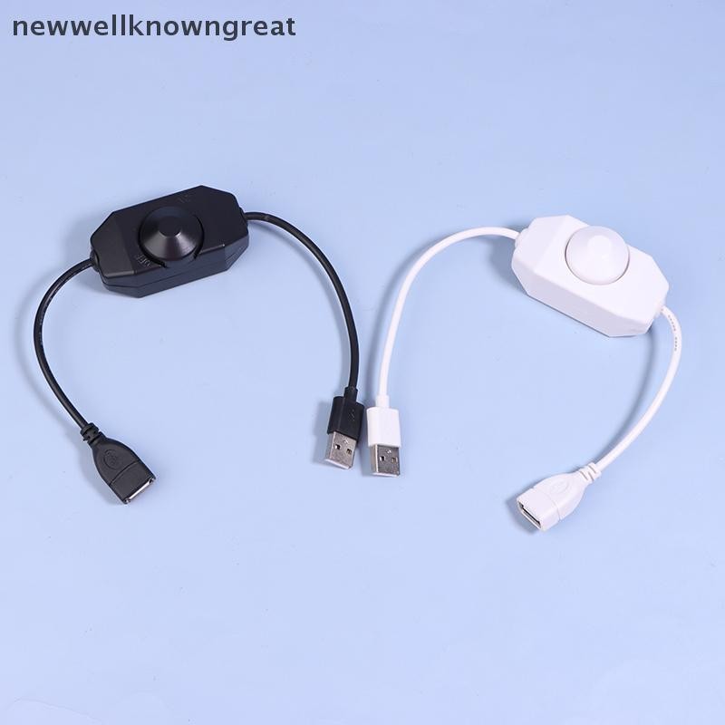 Newwellknowngreat 1PC USB DC 5V Stepless คู่มือลูกบิด Touch LED Dimmer สวิทช์สําหรับ 5050 2838 Strip Light 1 ช่องปรับความสว่าง Controller CAD