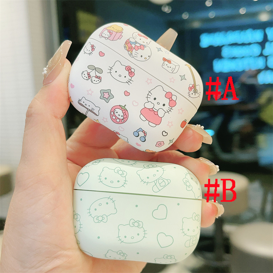 เคสซิลิโคน เคส Airpods Pro2 AirPods Pro Airpods3 gen3 AirPods2 Fashion Cute Cartoon Lovely Hello Kit