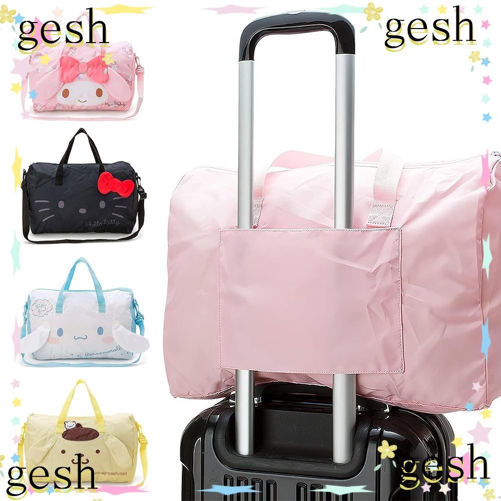Gesh1 กระเป๋าเดินทาง, Tote กระเป๋าเดินทางสตรีพับได้, ความจุสูง Multi-function ขนาดใหญ่พิเศษออกกําลังกาย Duffel กระเป๋าพกพากระเป๋าเดินทาง