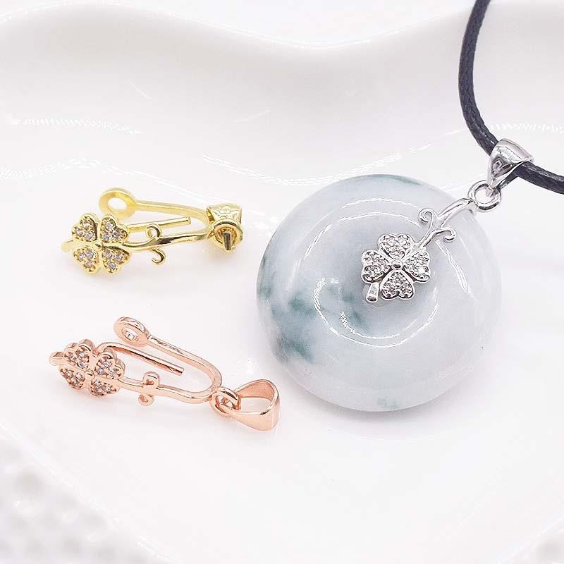 925เงินชุบปุ่มตัดจี้หัวเข็มขัด DIY หัวเข็มขัดหยกสีเหลืองอำพันขี้ผึ้งที่มี10มิลลิเมตรรัศมีสันติภาพหัวเข็มขัดหยกหัวเข็มขัดปุ่มตัด