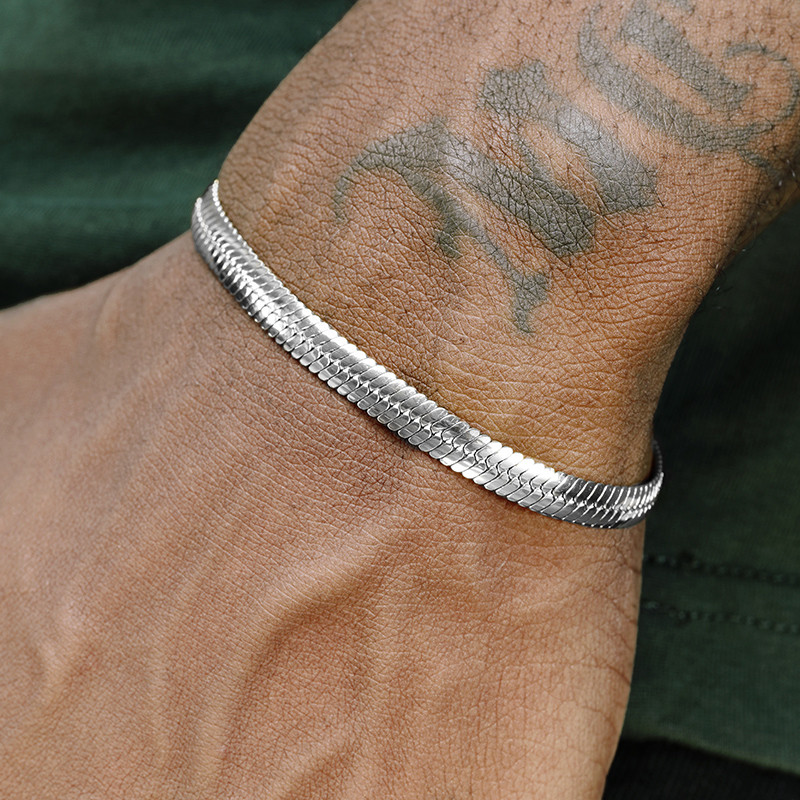 316l Gold สีสแตนเลสสร้อยคองูสําหรับผู้หญิงผู้ชาย Herringbone Choker คอโซ่ 2024 แนวโน้มเครื่องประดับของขวัญร้อน - รูปที่ 3