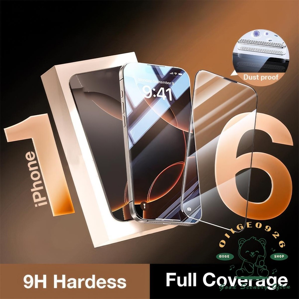 Iphone16 ฟิล์มป้องกัน 99D HD กระจกนิรภัยสําหรับ iPhone15 Pro Max 14 13 12 11 7/8Plus XS XR คลุมทั้งหมดหน้าจอป้องกัน