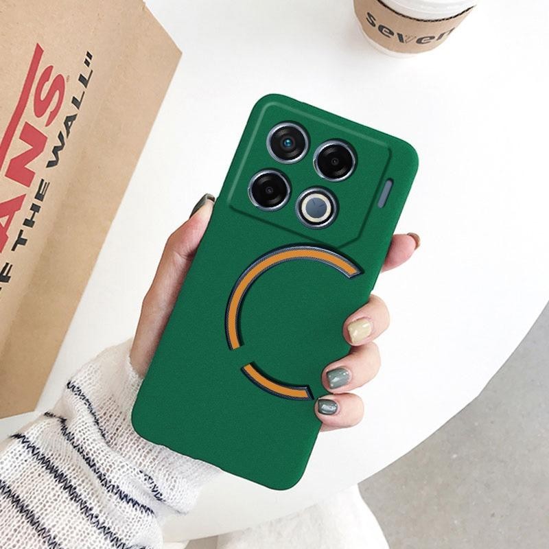 สําหรับ Infinix GT 20 Pro 20Pro X6871 GT20Pro InfinixGT20pro Soft TPU กรณีป้องกันลายนิ้วมือซิลิคอนปกหลังทราย Matte ยางเคสโทรศัพท์ - รูปที่ 4