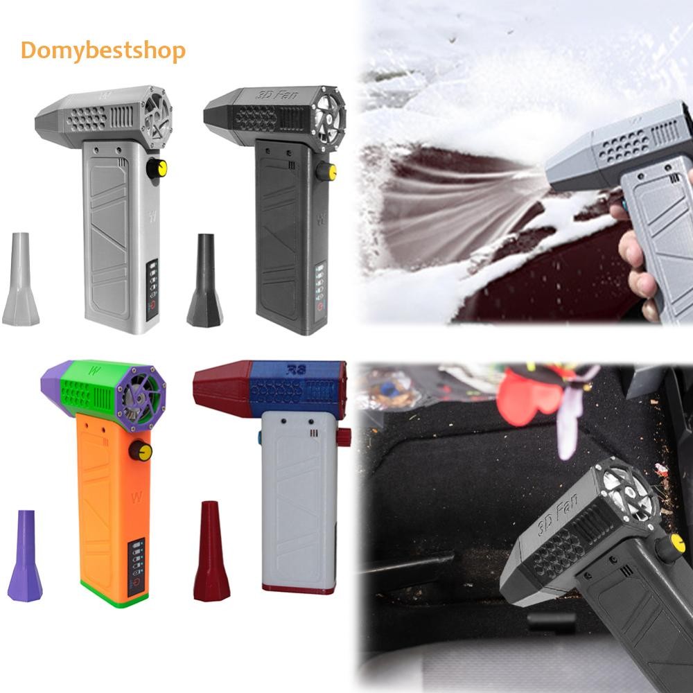 🚚 140000Rpm Mini Turbo Jet Fan Turbo Violent Fan มอเตอร์ไร้แปรงแบบพกพามินิ Jet Blower 8000mAh พัดลมโ