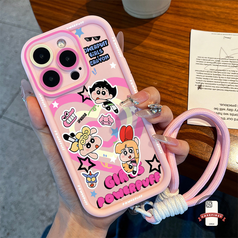การ์ตูนเท่ซุปเปอร์สาว ที่มีสีสันดูเดิลเคสเข้ากันได้กับ IPhone 15 11 13 12 14 Pro Max 7Plus 14 8 6 6s Plus XR X XS Max SE