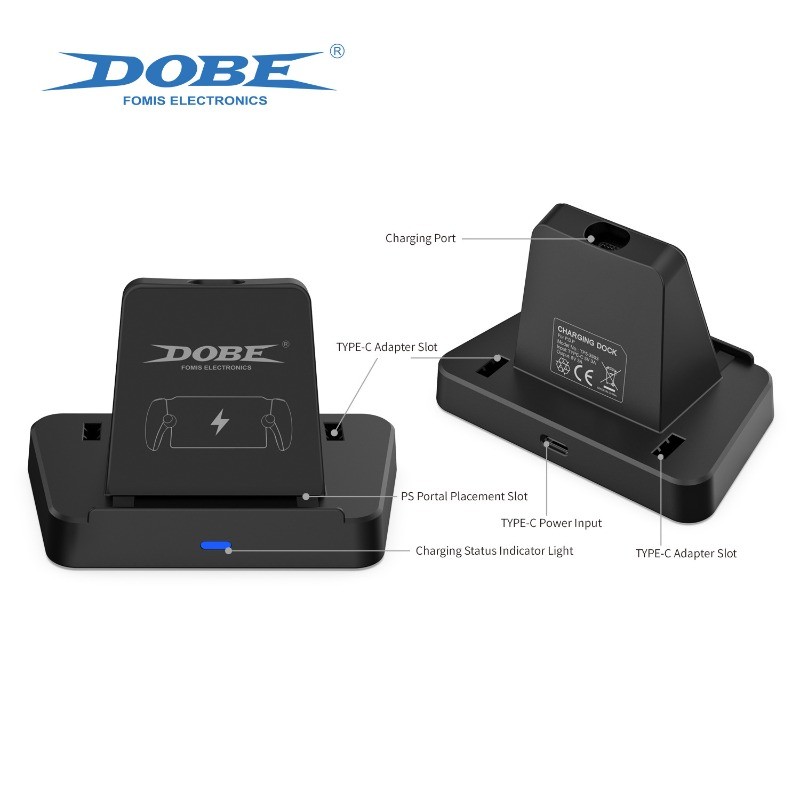 สําหรับ PS Portal แท่นชาร์จมือถือ Magnetic Type-C Streaming แท่นชาร์จมือถือสําหรับ PlayStation Portal - รูปที่ 2