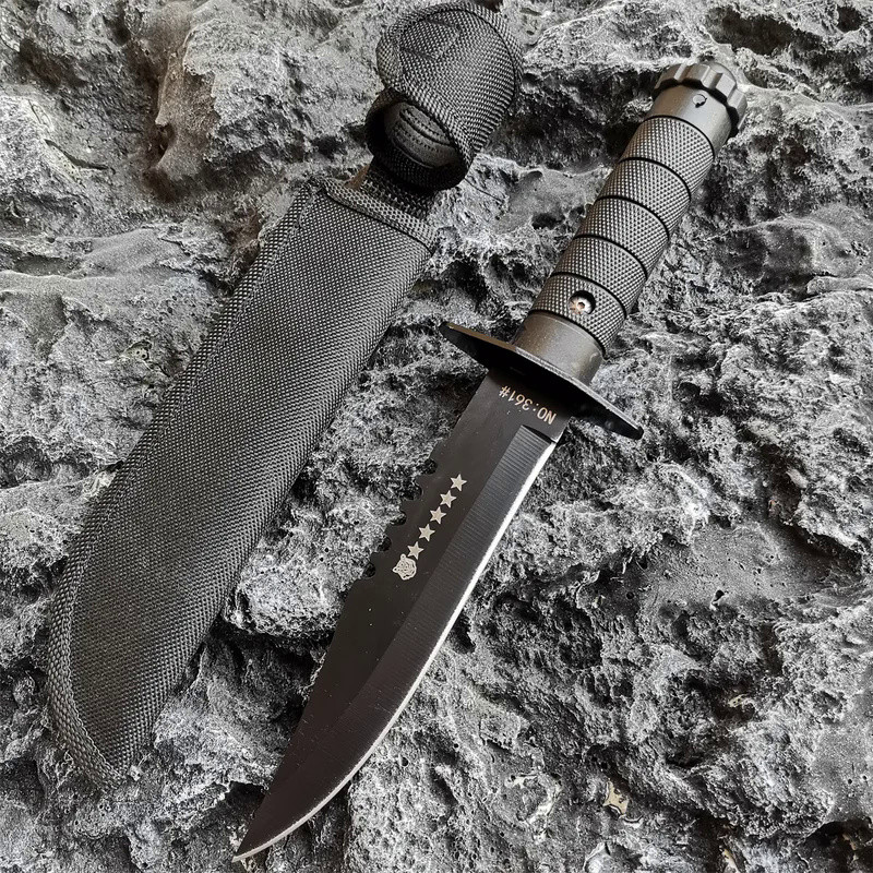 🚚 Survival Hunting Knife Csgo Karambit Knifes 7CR17MOV Fixed Blade 58 HRC Tactical Knives Utility ED
