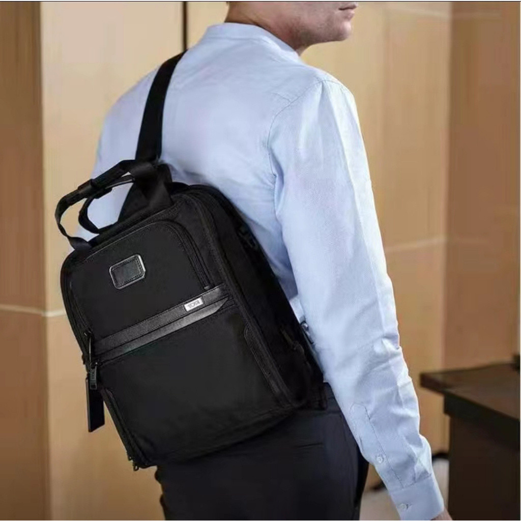 Tumi TUMI Ballistic Nylon Mens Business Casual Crossbody Crossbody Bag Briefcase