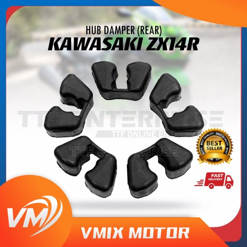 KAWASAKI ZX14R HUB DAMPER (REAR) NINJA ZX14R ZX 14R ZX-14R ZX14