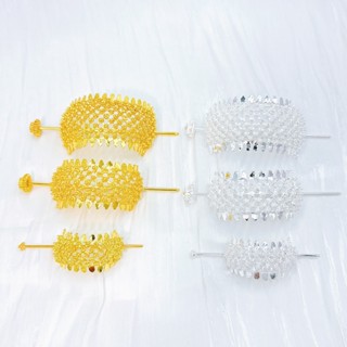 รัดเกล้าดอกพิกุล S/M/L เครื่องประดับผมสำหรับเด็กและผู้ใหญ่ ม…