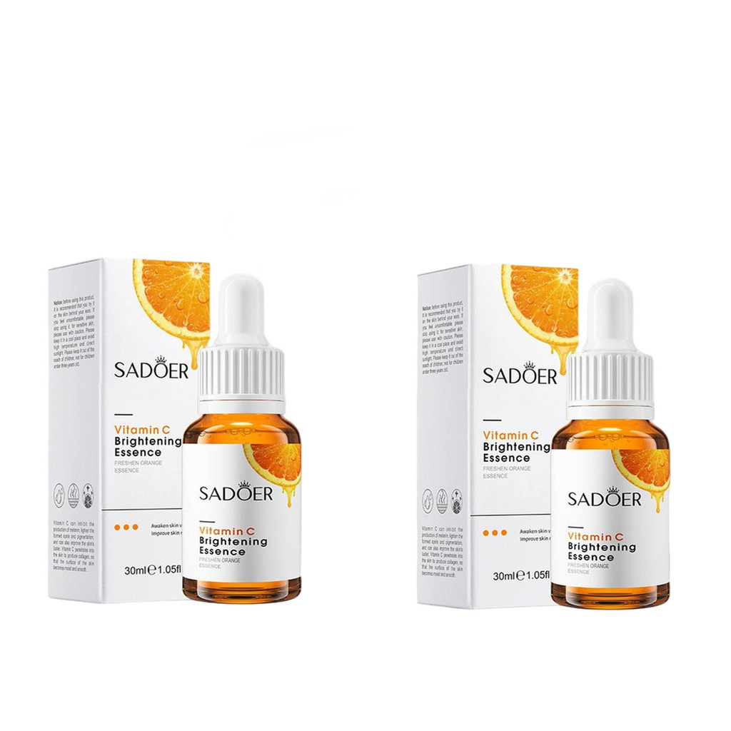 POPO 【3 แถม 3】SADOER VC Essence มอยส์เจอร์ไรเซอร์ เติมน้ำให้ผิว บำรุง ต่อต้านอนุมูลอิสระ ไวท์เทนนิ่ง ขจัดจุดด่างดำ - รูปที่ 5