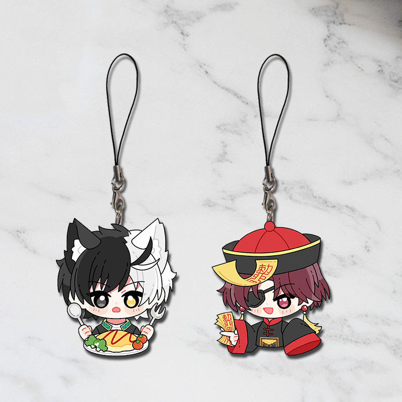 Wind Breaker โทรศัพท์มือถือ Lanyard Sakura Haruka Suou Hayato จี้อะคริลิคเคสโทรศัพท์ Decor Kawaii สายรัดแขวนของขวัญเพื่อน