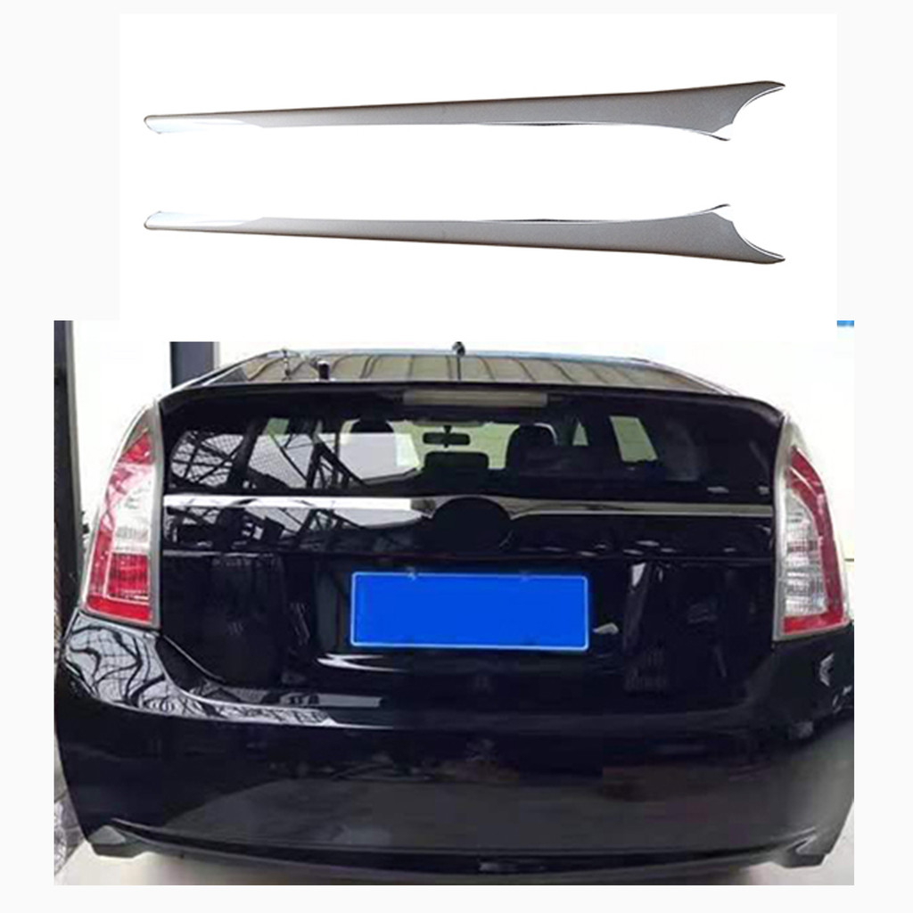 2012-2015เหมาะสำหรับ Toyota Prius prius30แถบตกแต่งด้านหลังสแตนเลสสตีล