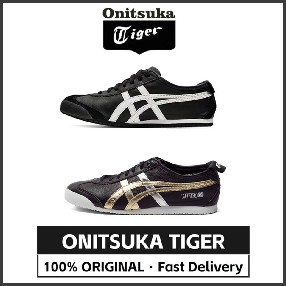 [ ของแท้ 100%] Onitsuka Tiger MEXICO 66™ รองเท้าลําลอง D5V2L-9094/DL408-9001 รองเท้าวิ่ง