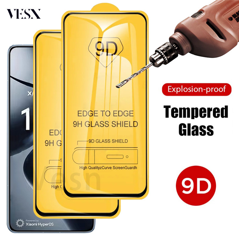 9D ฟิล์มกระจก เต็มจอ Xiaomi Mi 14T 13T 12T 11T 10T POCO C85 C71 X7 X6 X5 X4 X3 NFC M7 M6 M5 M5s M4 M