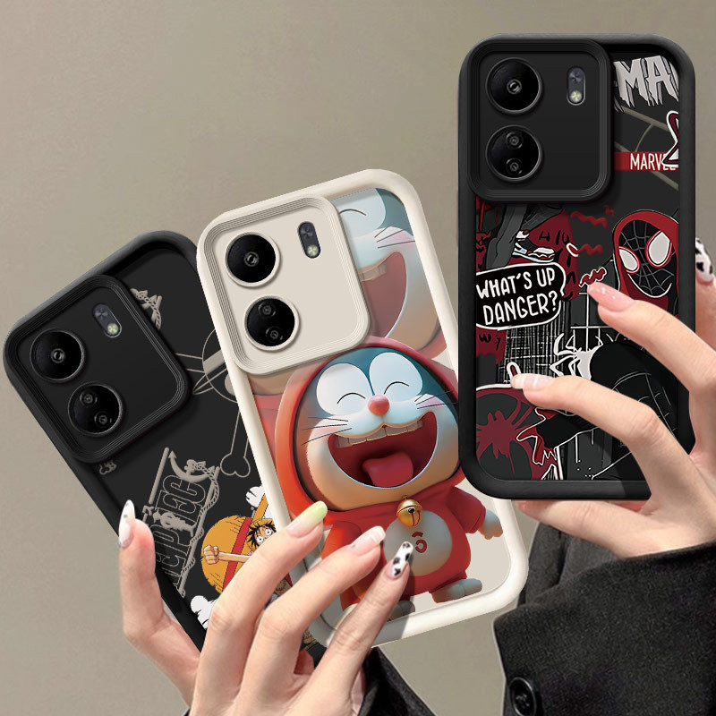 เคส poco c65, รูปหล่อซิลิโคนนุ่มโทรศัพท์กรณี วันพีช KLQ2TY1