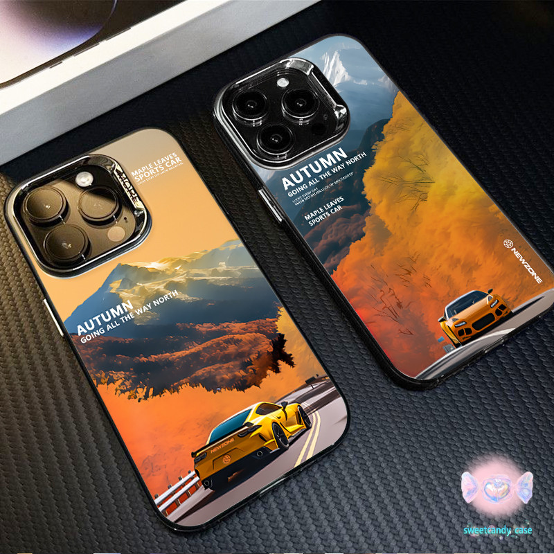 เคสแข็งคุณภาพ ภูมิทัศน์ที่สวยงามแฟชั่น for IPhone 13 12 7Plus 14 15 11 Pro Max 8Plus XR XS Max SE เคสไอโฟน11 เคสไอโฟน13