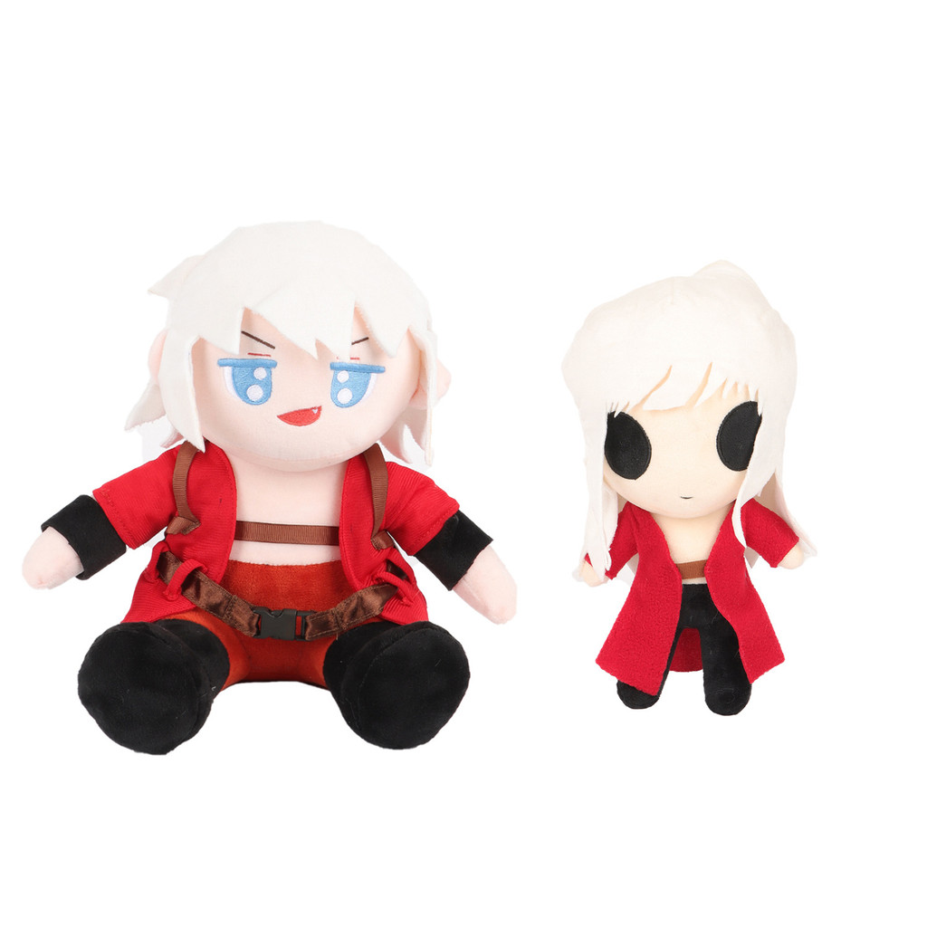 Devil May Cry Plush,Dante ตุ๊กตาของเล่นตุ๊กตานุ่มสําหรับเด็กผู้หญิงเด็กของขวัญวันเกิดคริสต์มาสปีใหม่