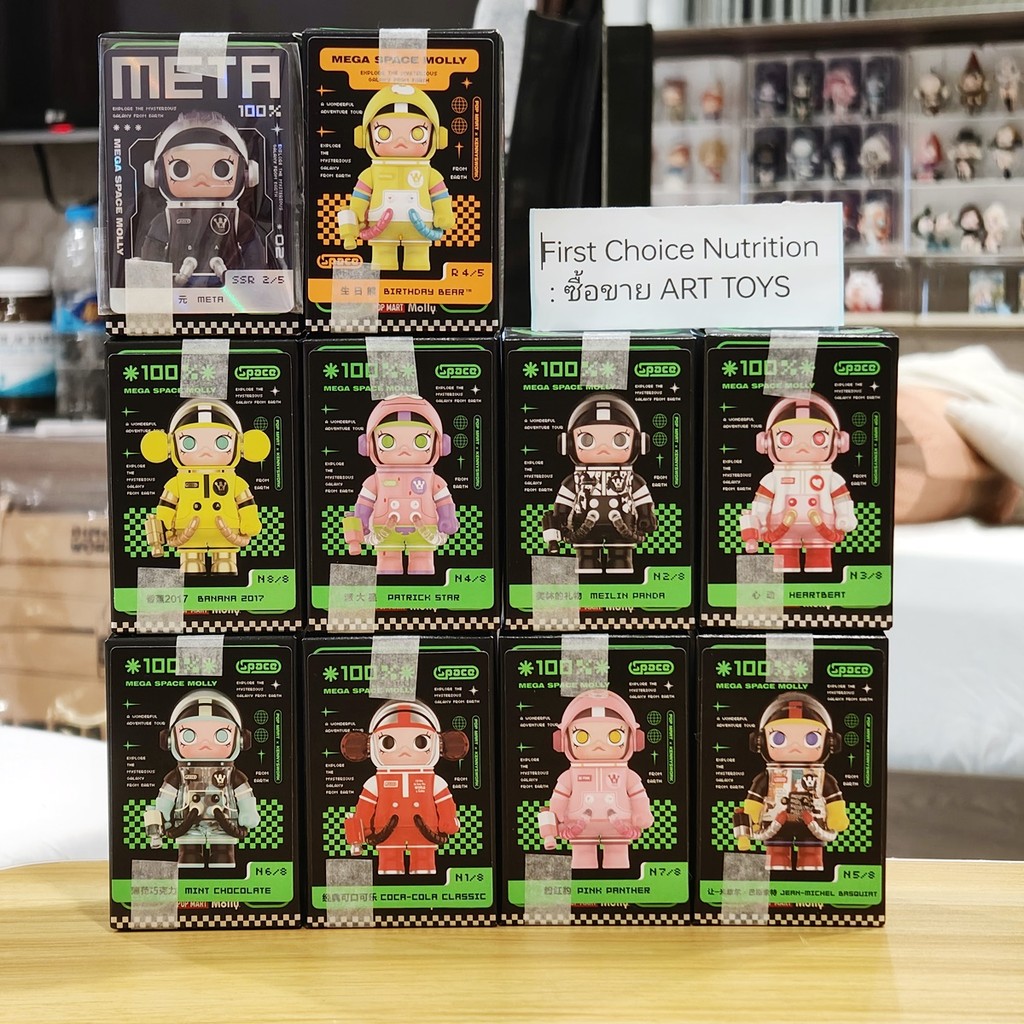 ส่งไวจากไทย! [มีโค้ดลด 15-30%] แท้100% Molly Space V1-3, เช็คการ์ด ไม่ฉีกซอง จุ่มจาก Popmart ไทย