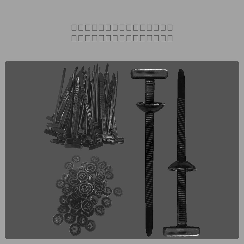 ไนลอน Unive-rsal สาย Tie BUCKLE ซ่อมรถยนต์สาย Tie BUCKLE 100X CABLE Tie เครื่องมือ UV-Resistant ไนลอ