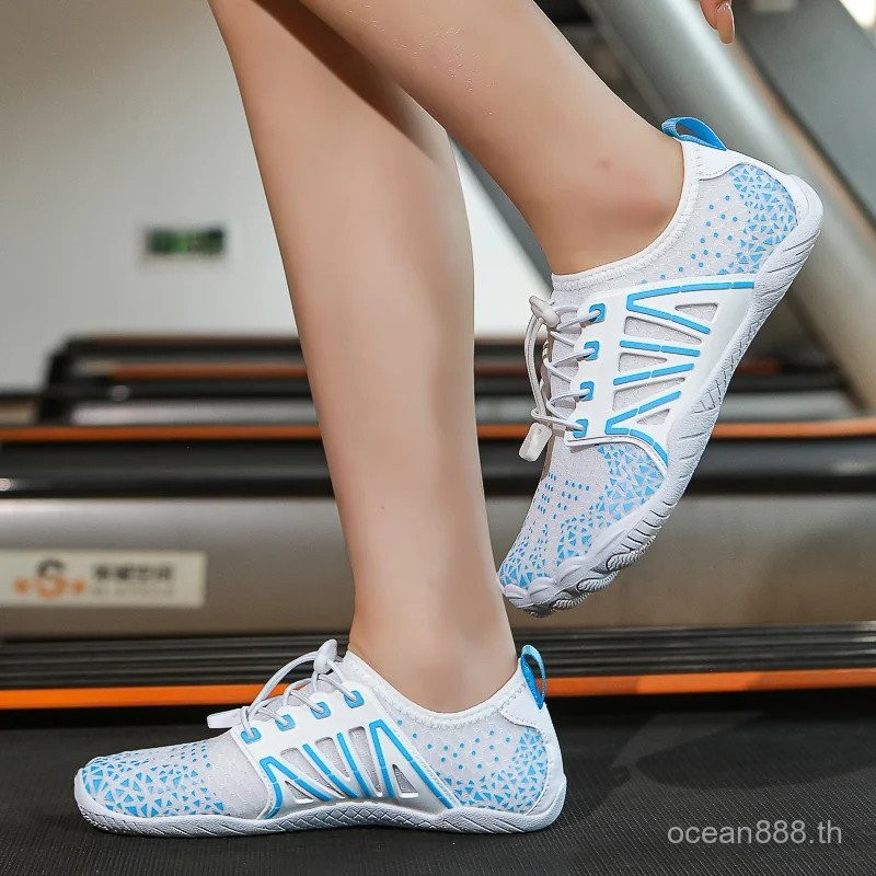 Anti-Slip Unisex Gym Couples Vacation Beach Game Aqua Shoes Men Squat Fitness Shoes Women Indoor Yog