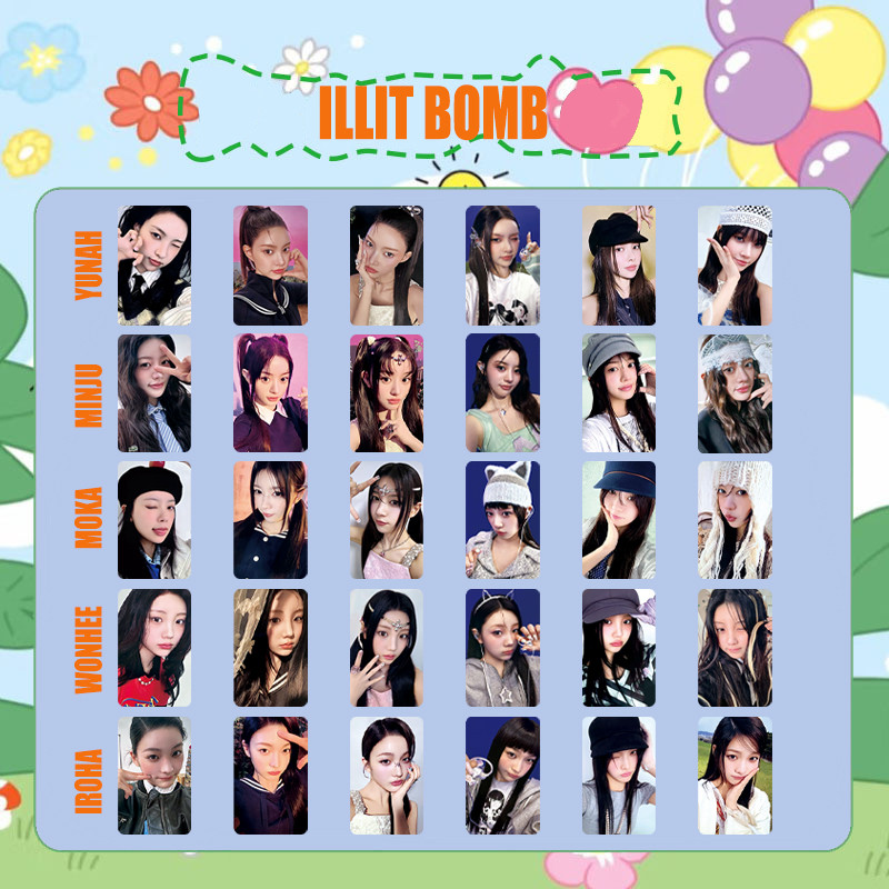 LILIT BOMB GLLIT MEMBERSHIP การ์ด Lomo LIGHT STICK อะคริลิคแหวน ILL LIKE YOU อัลบั้ม BETWEET HMV TOW