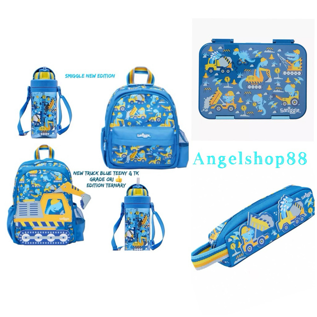 DELI STORE NEW EDITION SMIGGLE TRUCK BLUE TEENY & TK GRADE ORI