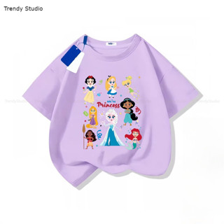 (จัดส่งตลอด 24 ชั่วโมง)2025สินค้าใหม่! Disney Princess เสื้อ…