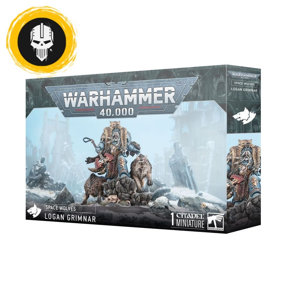 (GWพร้อมส่ง) SPACE WOLVES: LOGAN GRIMNAR โมเดลจำลอง
