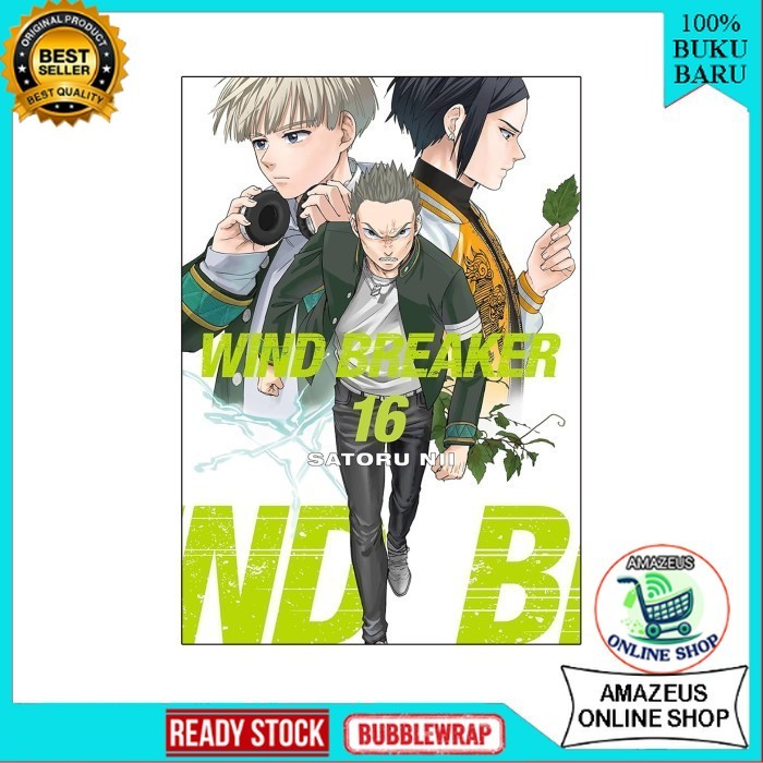 มังงะ: WIND BREAKER vol.16 โดย Satoru Nii AmazeusOnlineShop