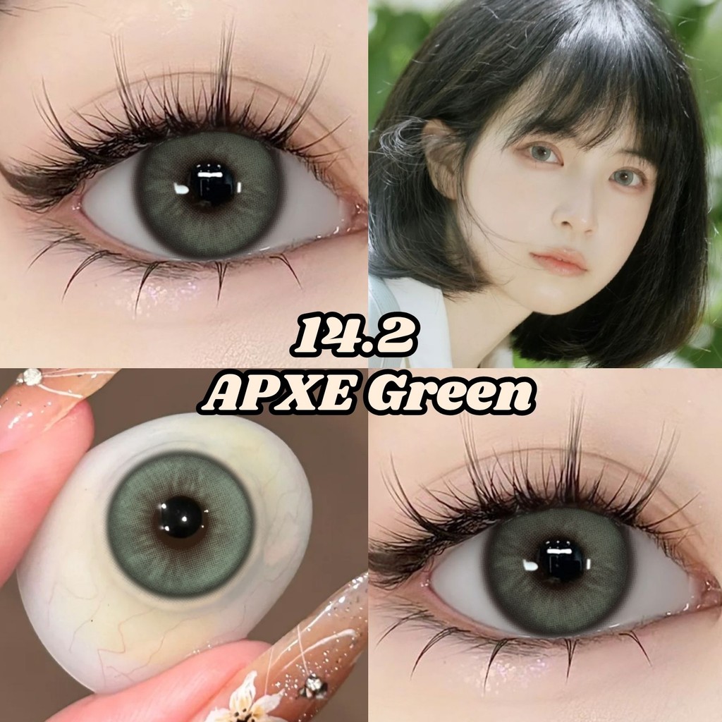 [ส่งจากกทม] คอนแทคเลนส์ฝรั่ง 2 ชิ้น/คู่ คอนแทคเลนส์ บิ๊กอาย คอนแทคเลนส์ขนาดกลาง 14.2 มม.